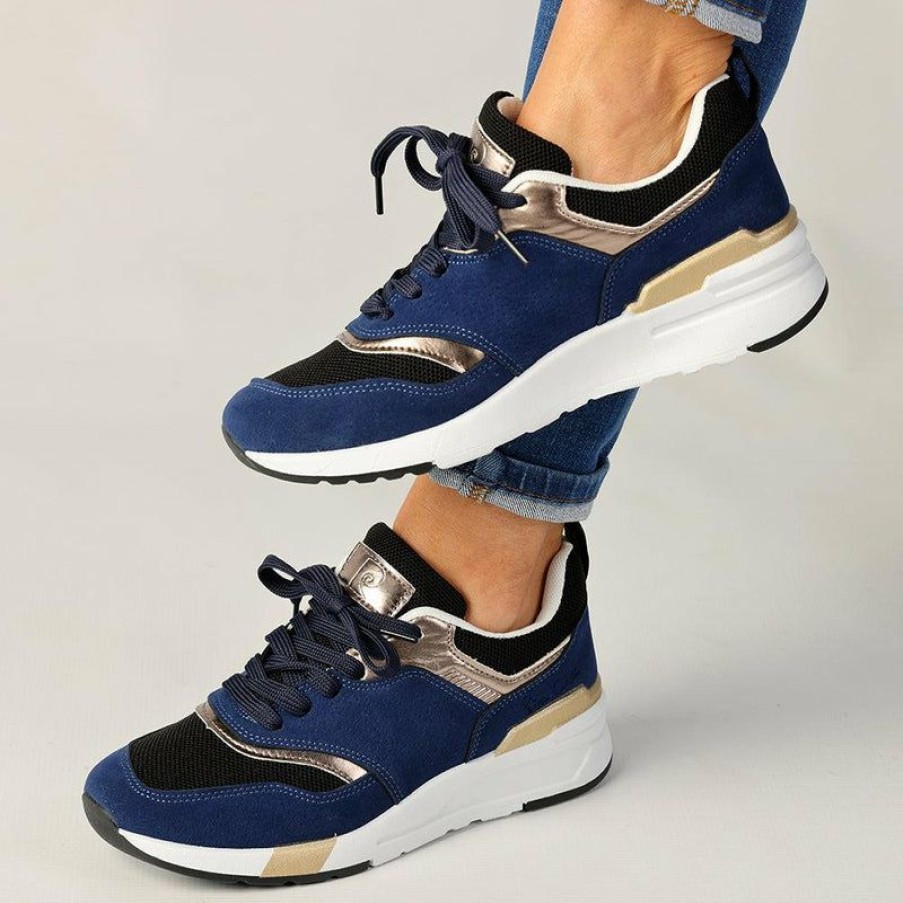 * Pierre Cardin Francoise 2 Sneaker Navy Multi Sale Sneakers