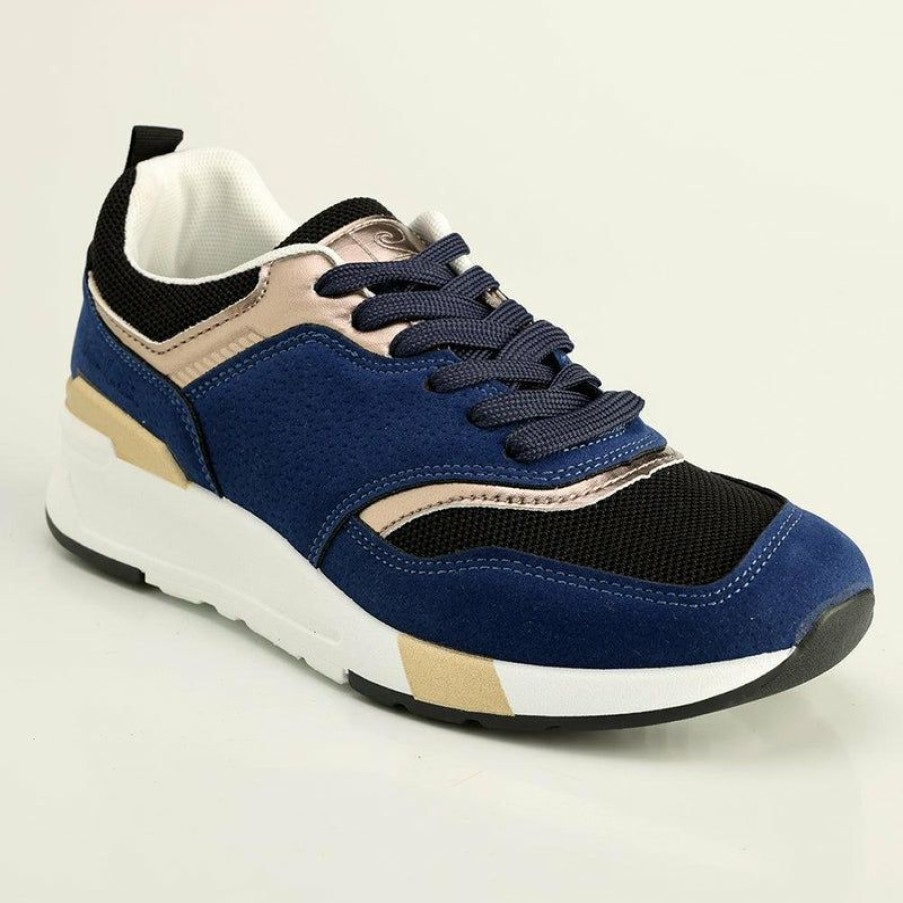 * Pierre Cardin Francoise 2 Sneaker Navy Multi Sale Sneakers