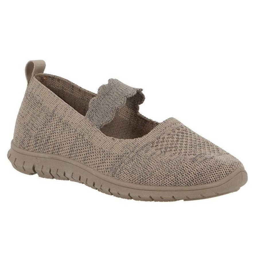 * Soft Style By Hush Puppy Nan Mj Sneaker Taupe Best Price Sneakers