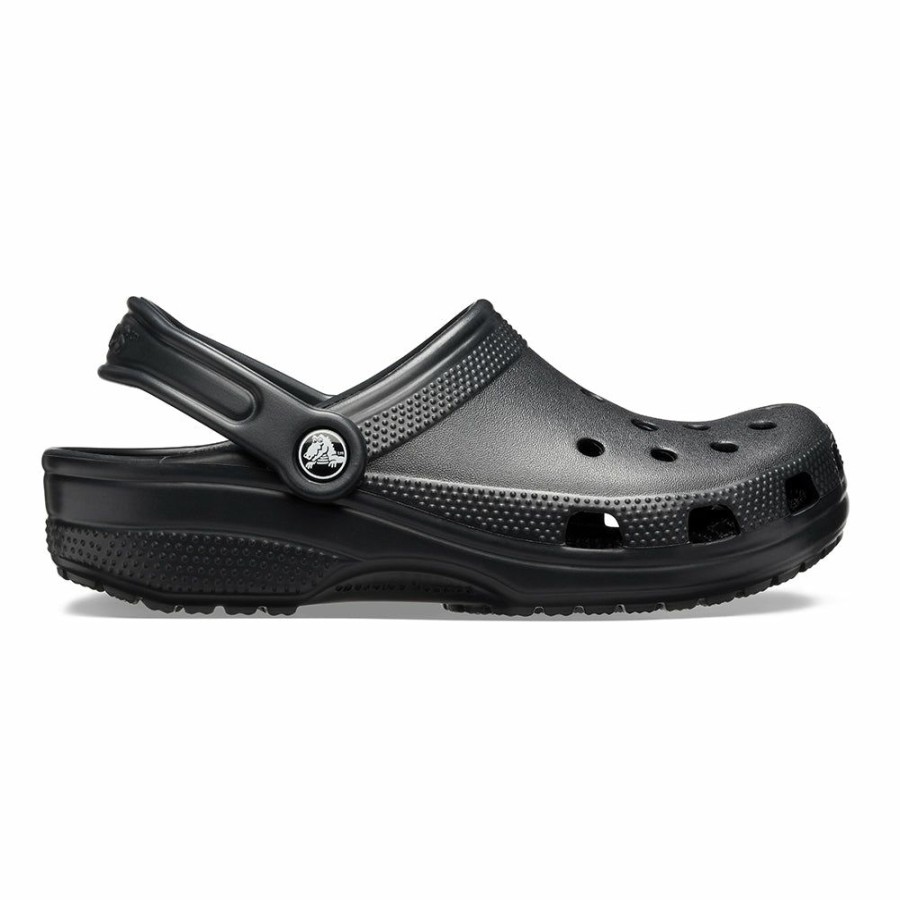 * Crocs Children'S Classic Clog Black Excellent Quality Slippers & Flats