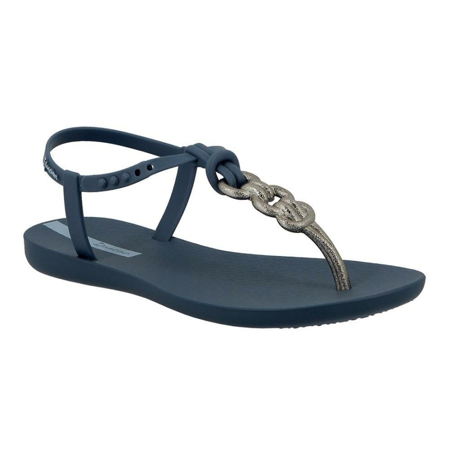 * Ipanema Basic Thong Sandals Blue/Silver Best Sale Sandals