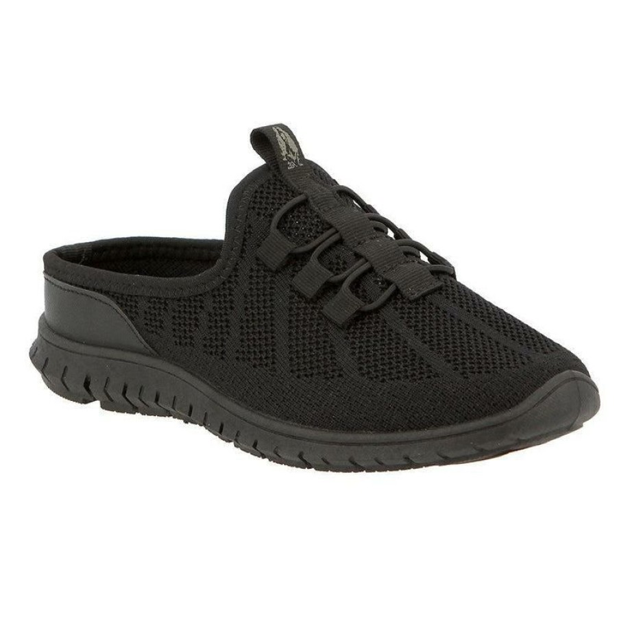 * Soft Style By Hush Puppy Nansi Mule Sneaker Black Cheap Online Sneakers