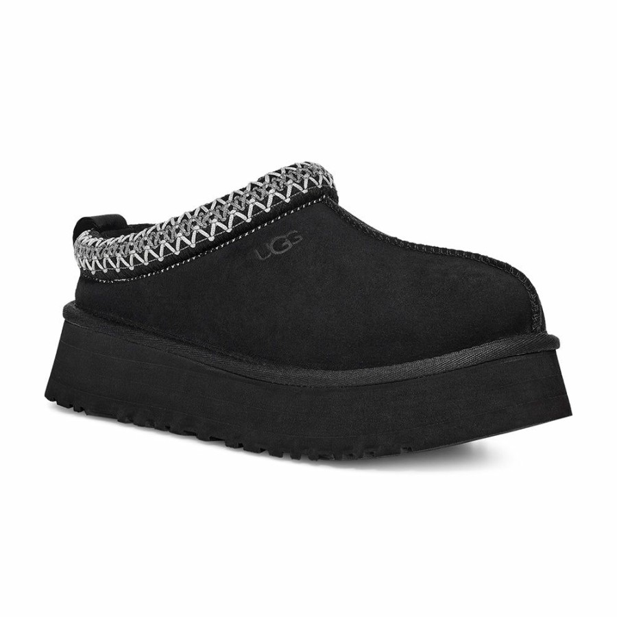 * Ugg Tazz Platform Slipper Black Reasonable Price Slippers & Flats