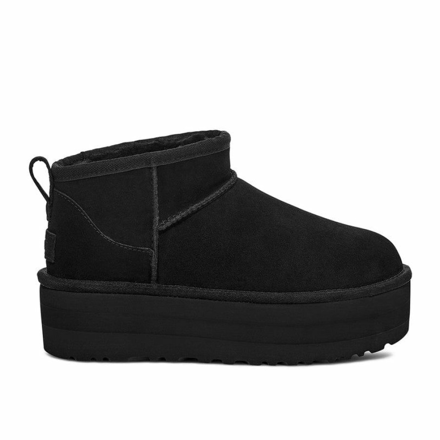 * Ugg Classic Ultra Mini Platform Boot Black Online Boots