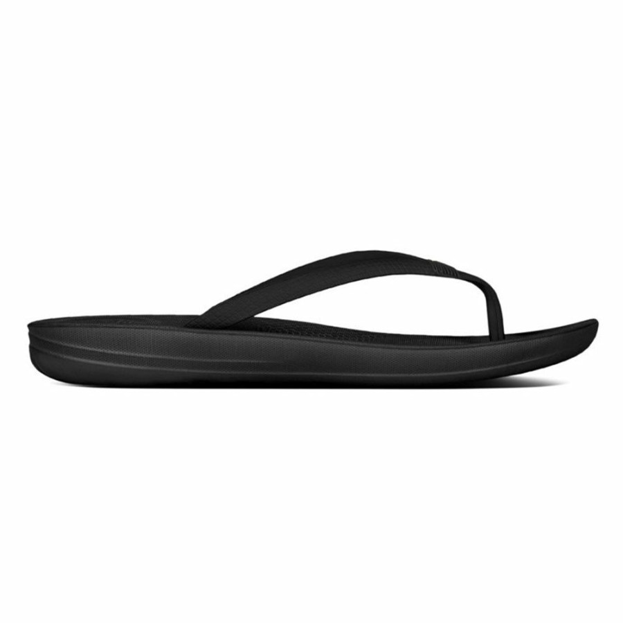 * Fit Flop Iqushion Ergonomic Flip Flops Black Lower Price Slippers & Flats