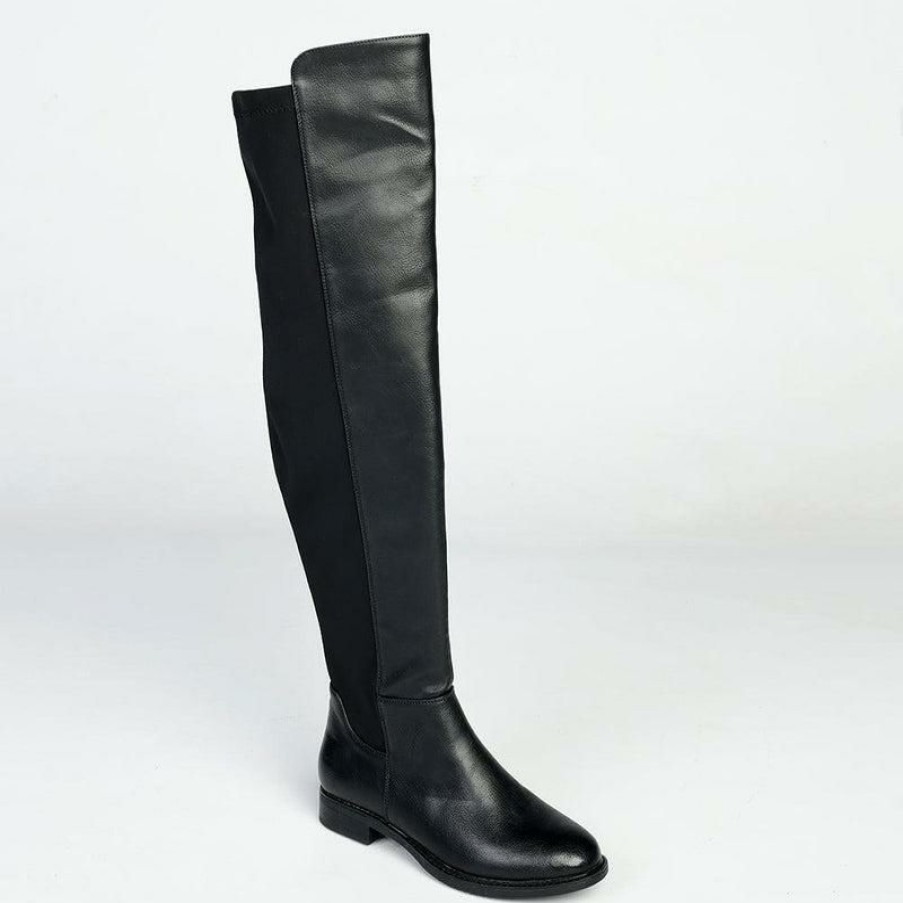 * Madison Olga Long Boot Black Best Price Madison Heart Of New York Boots