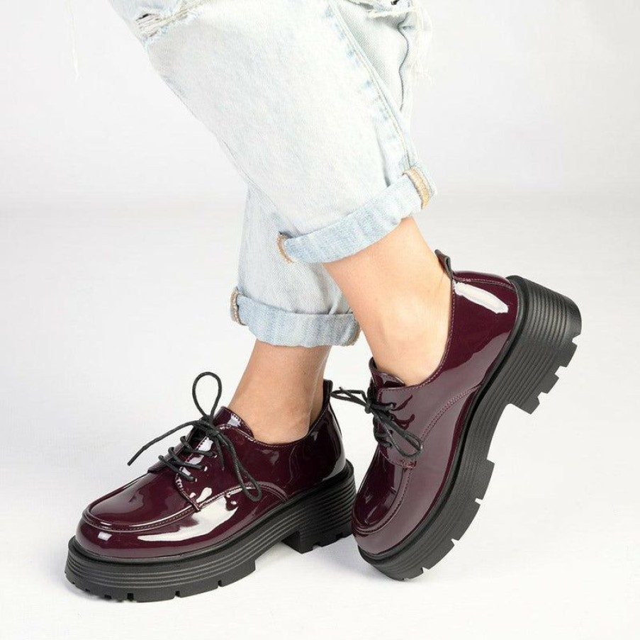 * Madison Kia Chunky Brogue Wine Online Madison Heart Of New York Brogues