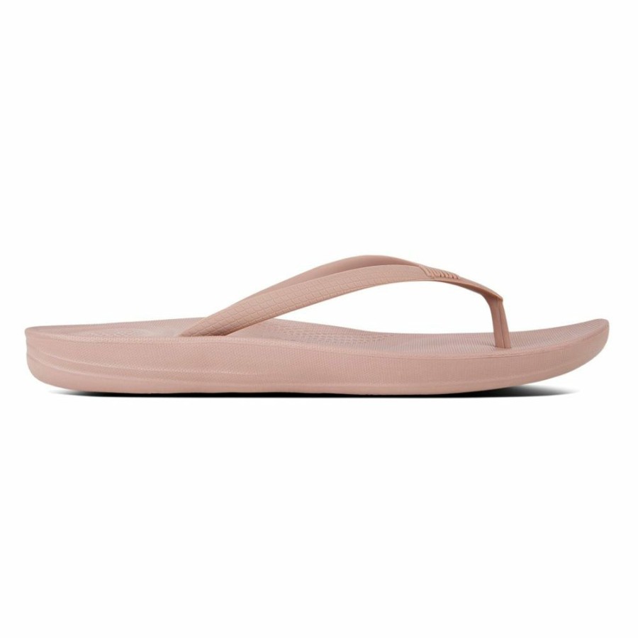 * Fit Flop Iqushion Ergonomic Flip Flop Nude Excellent Slippers & Flats