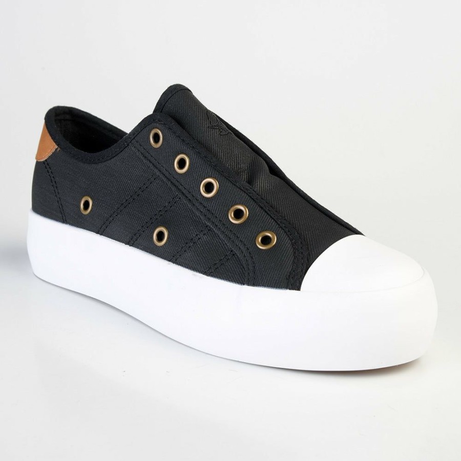 * Soft Style By Hush Puppy Forest Slip Sneaker Black Online Sneakers