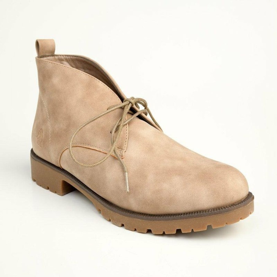 * Soft Style By Hush Puppy Sam Ankle Bootie Sand Excellent Quality Boots