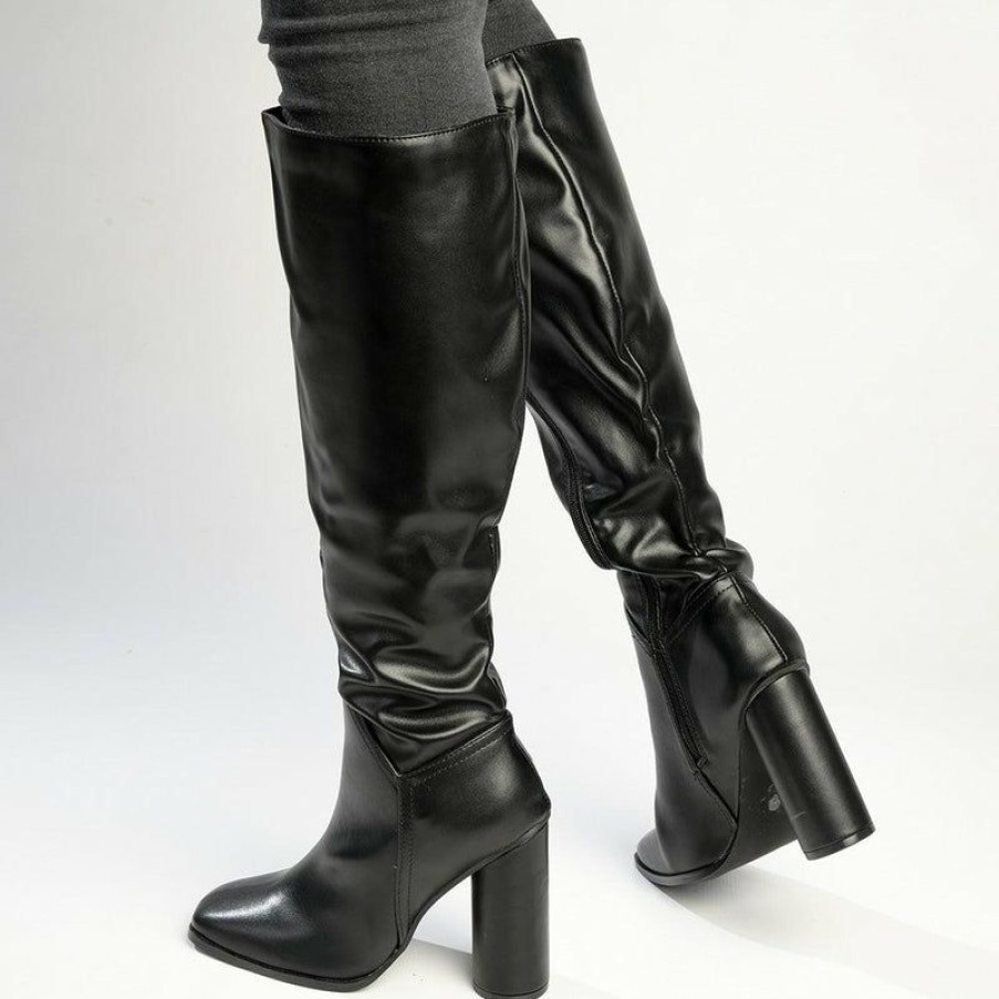 * Madison Gilly Long Boots Black New In Madison Heart Of New York Boots