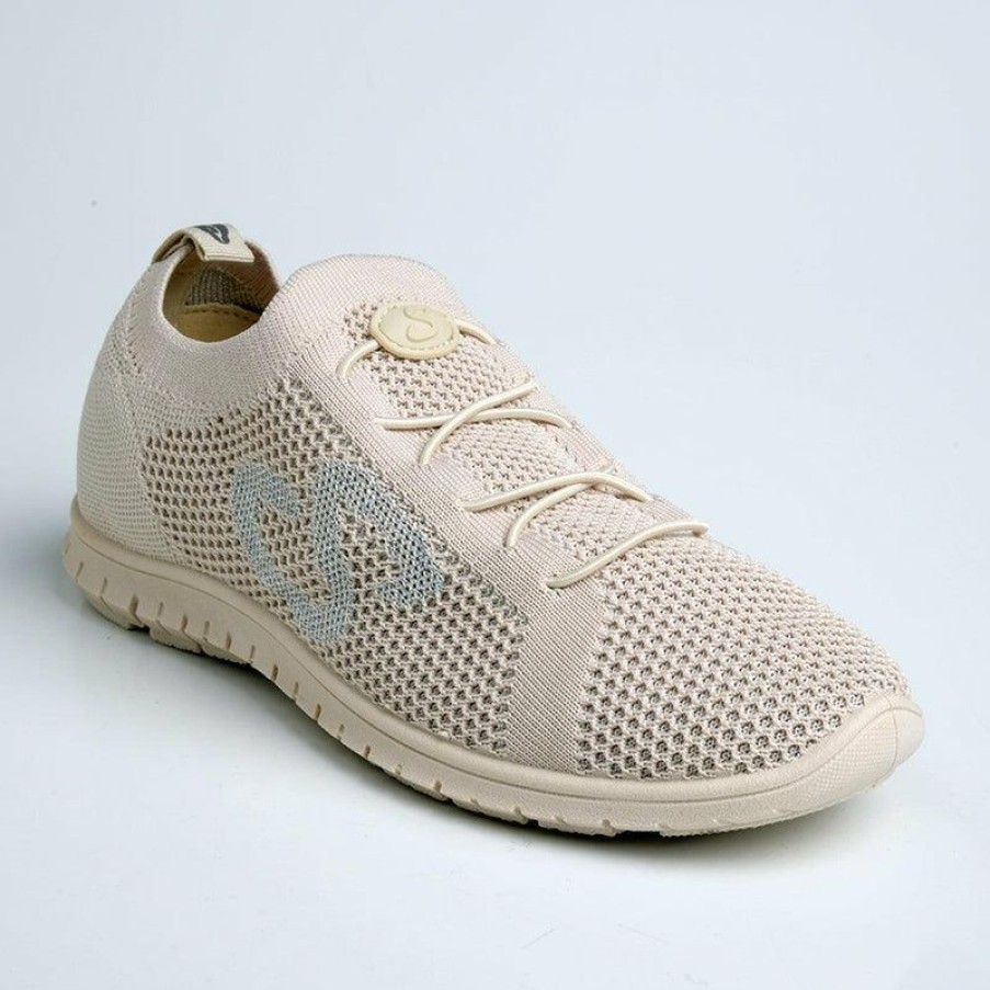 * Soft Style By Hush Puppy Nan Sneaker Natural Exclusive Design Sneakers