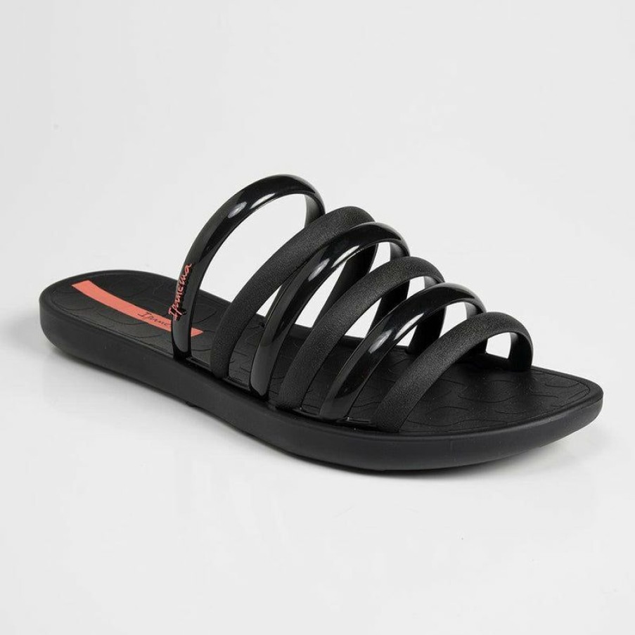 * Ipanema Push In Sandals Black Crazy Deals Slippers & Flats