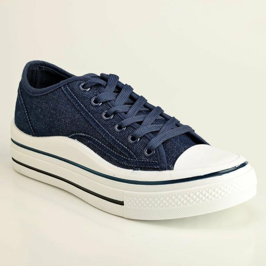 * Pierre Cardin Coco Sneaker Denim New In Sneakers