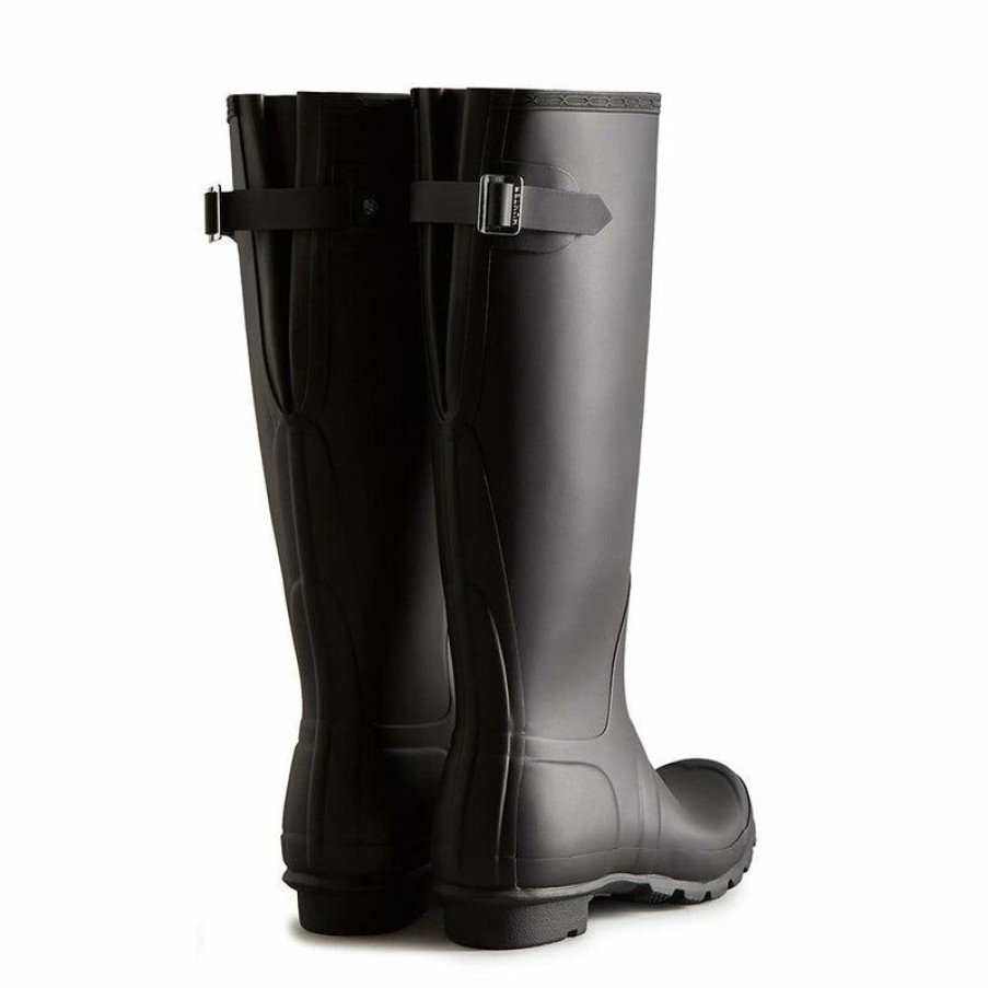 * Hunter Original Adjustable Tall Boot Black Exclusive Design Boots