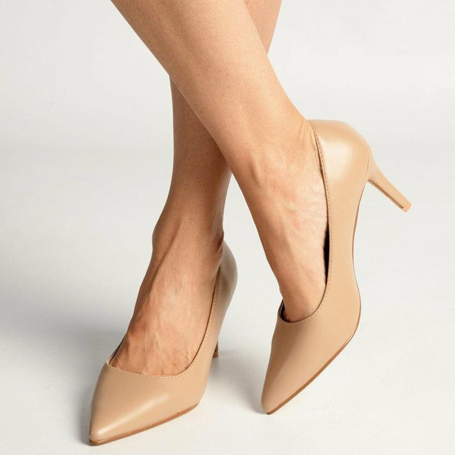 * Madison Penny 2 Court Heels Nude Best Sale Madison Heart Of New York Heels