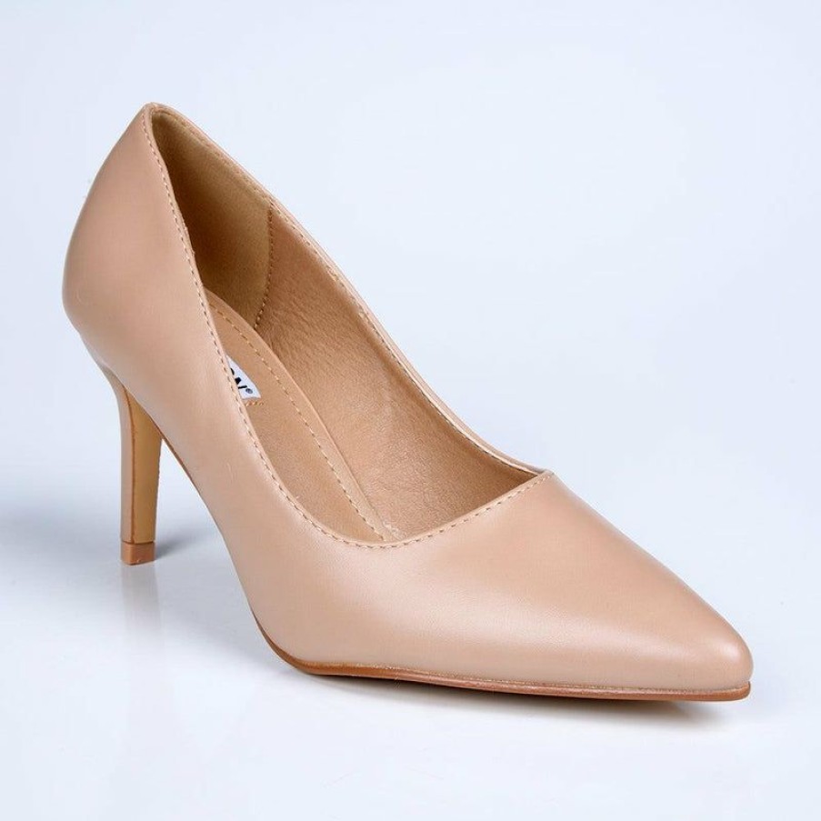 * Madison Penny 2 Court Heels Nude Best Sale Madison Heart Of New York Heels