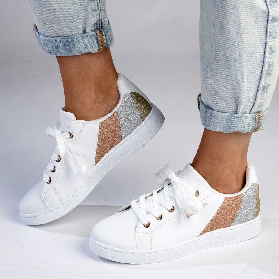 * Pierre Cardin Chantilly Sneaker White Best Guaranteed Sneakers