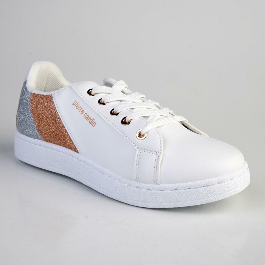 * Pierre Cardin Chantilly Sneaker White Best Guaranteed Sneakers