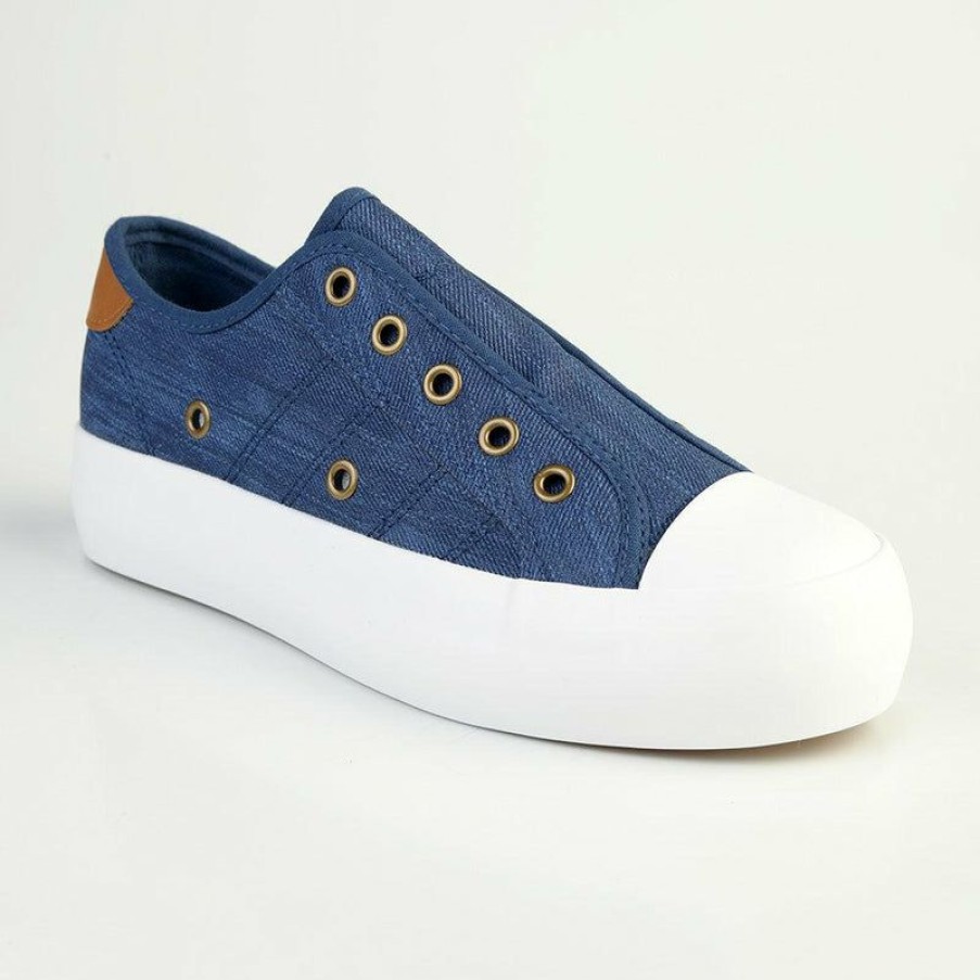 * Soft Style By Hush Puppy Forest Sneaker Denim Good Quality Sneakers